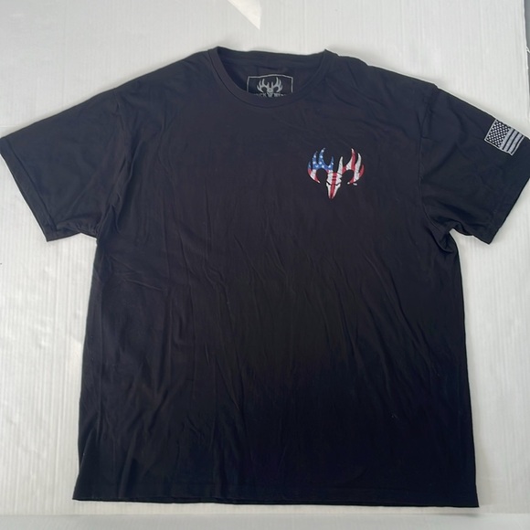 Buck Wear Men’s Never Give Up The Flight Black Tee XL - Picture 12 of 14